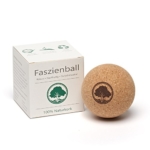 awora faszienball aus 100 natur kork fuer selbstmassage massageball fuer faszien