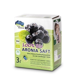 aroniasaft bio 3 liter bag in box von heide aronia aus deutscher landwirtschaft