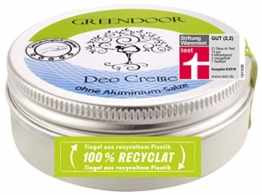 greendoor deo creme classic 50ml vegan deocreme ohne aluminium salze creme deodo
