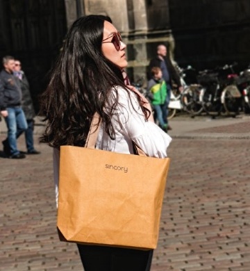 sincory one damen handtasche nachhaltig und vegan einkaufstasche schultertasche 4