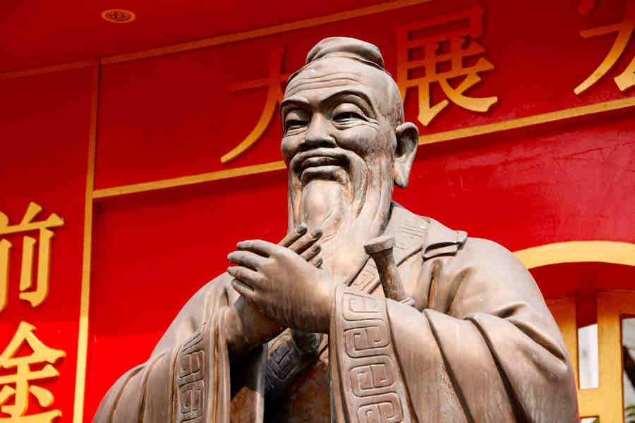Chinesischer Philosoph Konfuzius