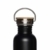 retulp urban edelstahl trinkflasche mit bambus deckel schwarz 500 ml 2