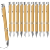 Nachhaltiges Kugelschreiber Set, 12 Stück Bambus
