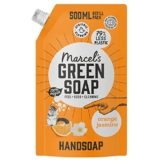 Marcel&#8217;s Green Soap &#8211; Handseife Nachfüllpack Orange &#038; Jasmin &#8211; 100 % umweltfreundlich