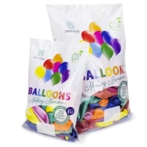 Luftballons gemischte Farben &#8211; 100% reiner Naturlatex | Premium Qualität