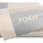 Joop!® Mosaic Kuscheldecke I 150x200cm | nachhaltig &#8211; Öko-Tex Standard 100